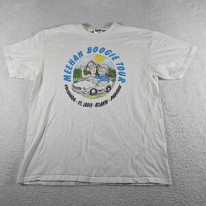 Vintage 1990s Road Trip Graphic T Shirt XL PowerPro Oneita USA Single Stitch